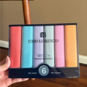 UMO Lorenzo Men's Multicolor Pocket Squares